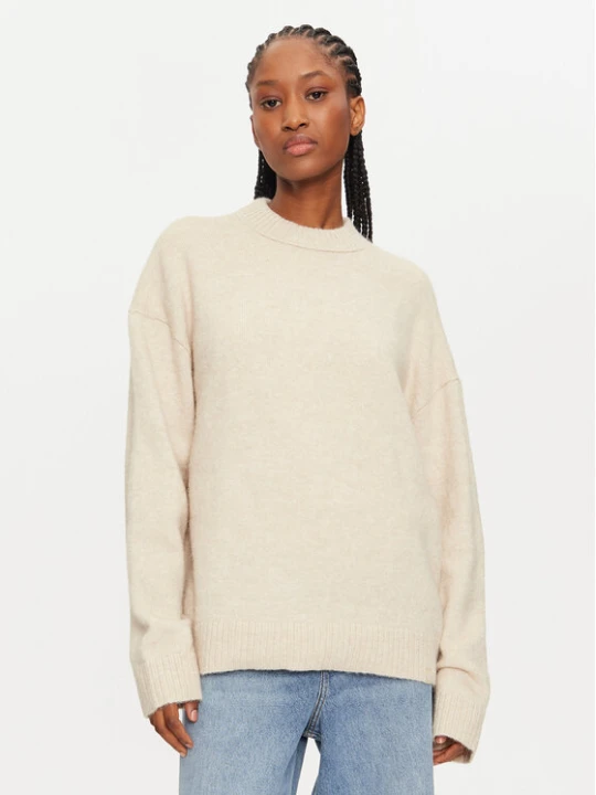 Zdjęcie produktu Calvin Klein Sweter J20J224636 Brązowy Regular Fit