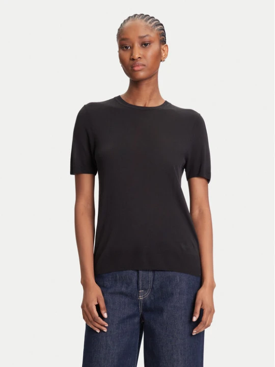 Zdjęcie produktu Calvin Klein Sweter LV044A307G Czarny Regular Fit