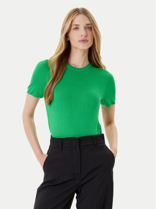 Zdjęcie produktu Calvin Klein Sweter LV044A307G Zielony Regular Fit