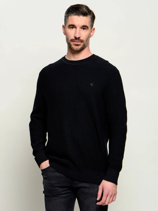 Zdjęcie produktu Calvin Klein Sweter | Regular Fit czarny