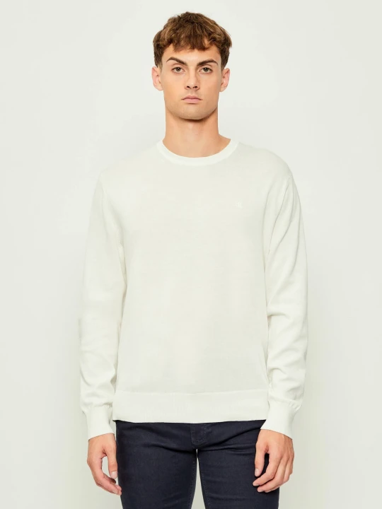 Zdjęcie produktu Calvin Klein Sweter | Regular Fit ecru