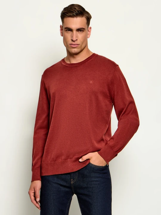 Zdjęcie produktu Calvin Klein Sweter | Regular Fit czerwony
