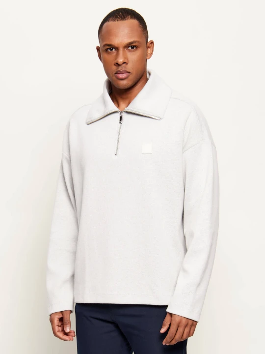 Zdjęcie produktu Calvin Klein Sweter | Relaxed fit szary