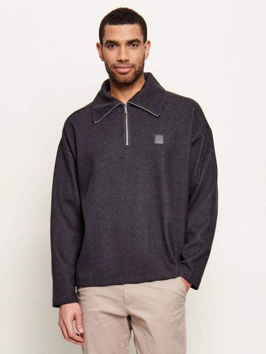 Zdjęcie produktu Calvin Klein Sweter | Relaxed fit grafitowy