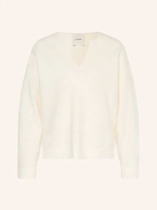Zdjęcie produktu Calvin Klein Sweter weiss KREMOWY