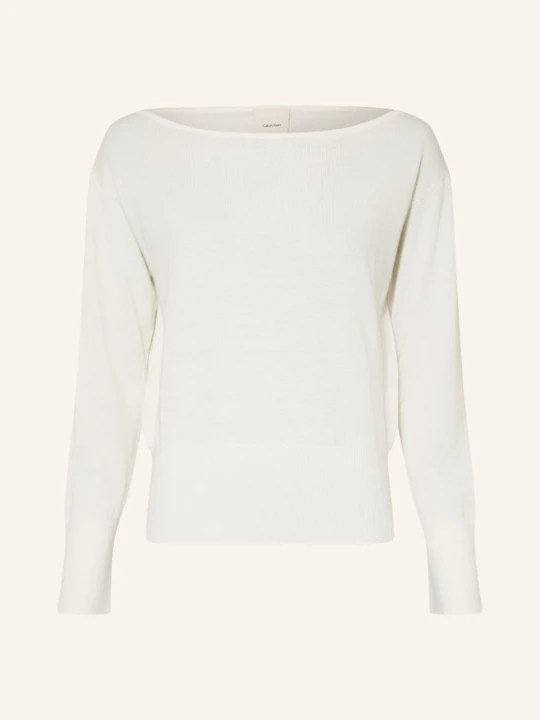 Zdjęcie produktu Calvin Klein Sweter weiss KREMOWY