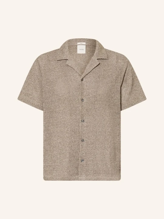 Zdjęcie produktu Calvin Klein Sweter Z Dzianiny O Kroju Regular Fit beige