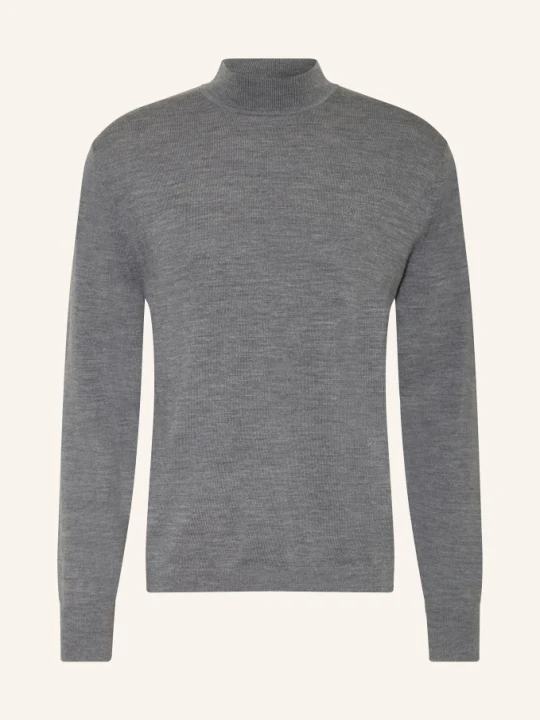 Zdjęcie produktu Calvin Klein Sweter Z Wełny Merynosowej grau SZARY