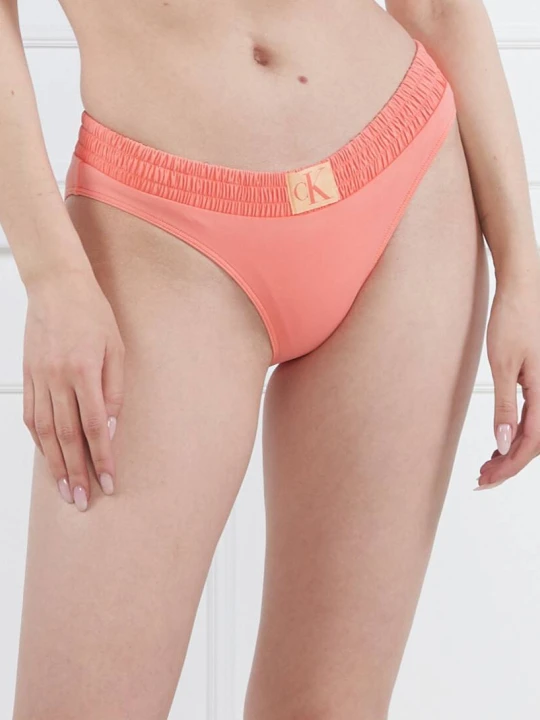 Zdjęcie produktu Calvin Klein Swimwear Dół od bikini pomarańczowy