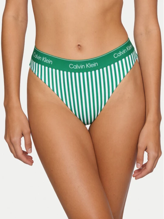 Zdjęcie produktu Calvin Klein Swimwear Dół od bikini LV00Q61132 Zielony