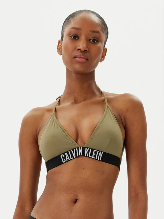 Zdjęcie produktu Calvin Klein Swimwear Góra od bikini KW0KW02854 Zielony