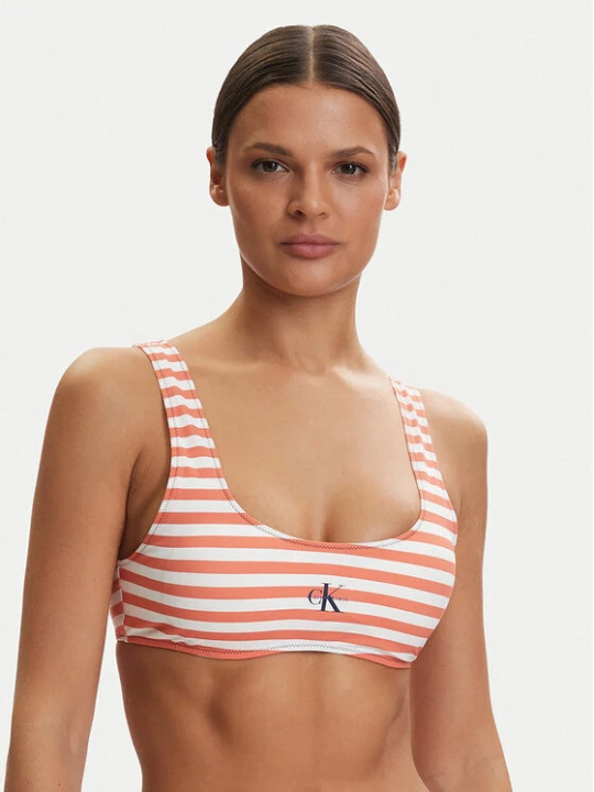 Zdjęcie produktu Calvin Klein Swimwear Góra od bikini LV00Q61100 Pomarańczowy