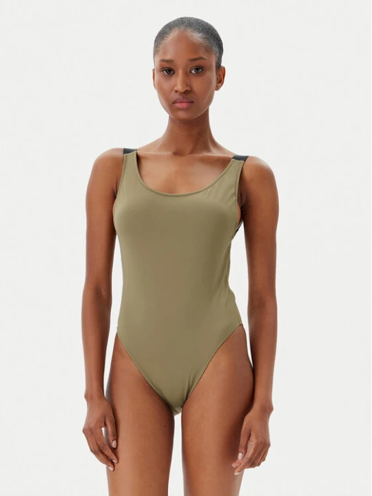 Zdjęcie produktu Calvin Klein Swimwear Strój kąpielowy KW0KW02859 Zielony