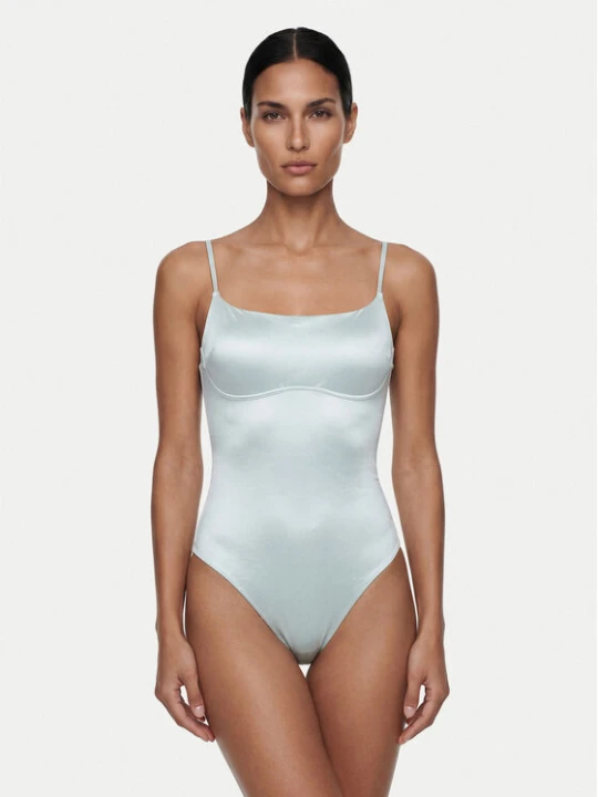 Zdjęcie produktu Calvin Klein Swimwear Strój kąpielowy LV00Q61120 Szary