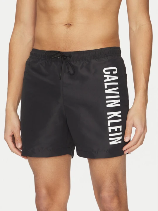 Zdjęcie produktu Calvin Klein Swimwear Szorty kąpielowe KM0KM01092 Czarny Regular Fit