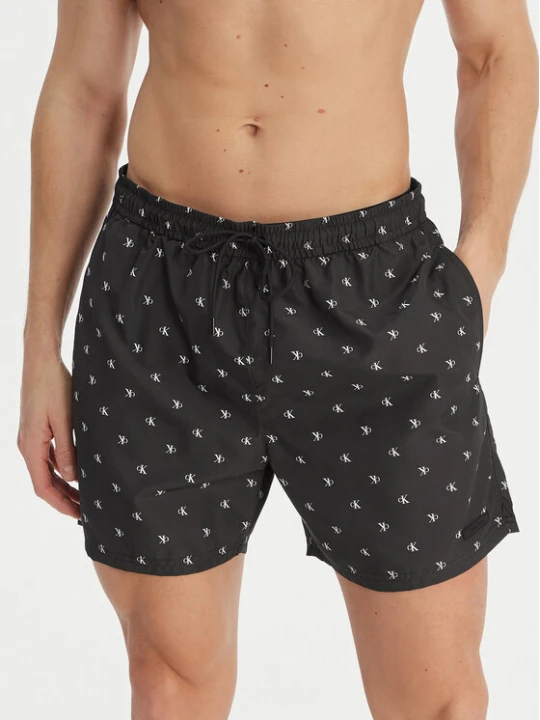 Zdjęcie produktu Calvin Klein Swimwear Szorty kąpielowe LV00N61027 Czarny Regular Fit