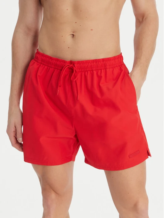 Zdjęcie produktu Calvin Klein Swimwear Szorty kąpielowe LV00N61027 Czerwony Regular Fit