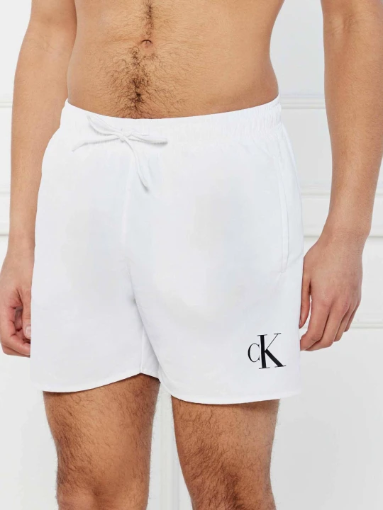 Zdjęcie produktu Calvin Klein Swimwear Szorty kąpielowe | Regular Fit biały