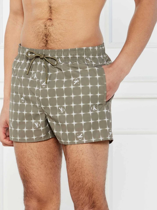 Zdjęcie produktu Calvin Klein Swimwear Szorty kąpielowe | Regular Fit zielony