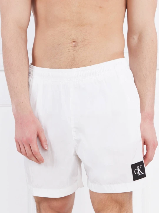 Zdjęcie produktu Calvin Klein Swimwear Szorty kąpielowe | Regular Fit biały