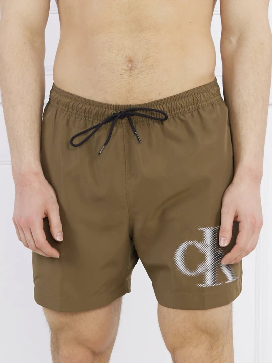Zdjęcie produktu Calvin Klein Swimwear Szorty kąpielowe | Regular Fit brązowy