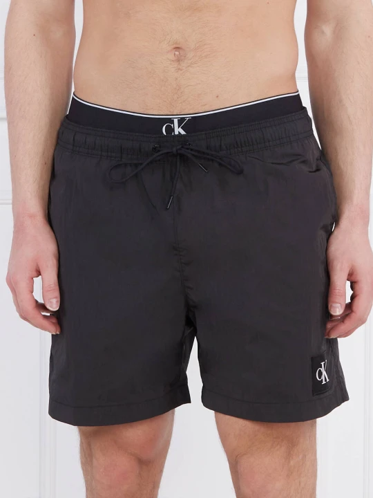Zdjęcie produktu Calvin Klein Swimwear Szorty kąpielowe | Regular Fit czarny