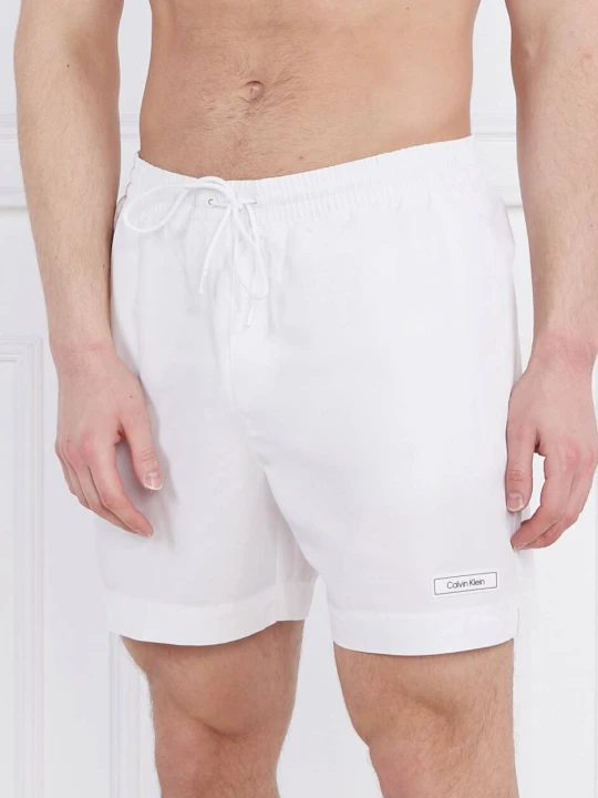 Zdjęcie produktu Calvin Klein Swimwear Szorty kąpielowe | Regular Fit biały