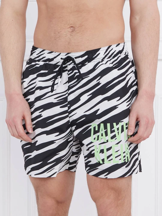 Zdjęcie produktu Calvin Klein Swimwear Szorty kąpielowe | Regular Fit biały