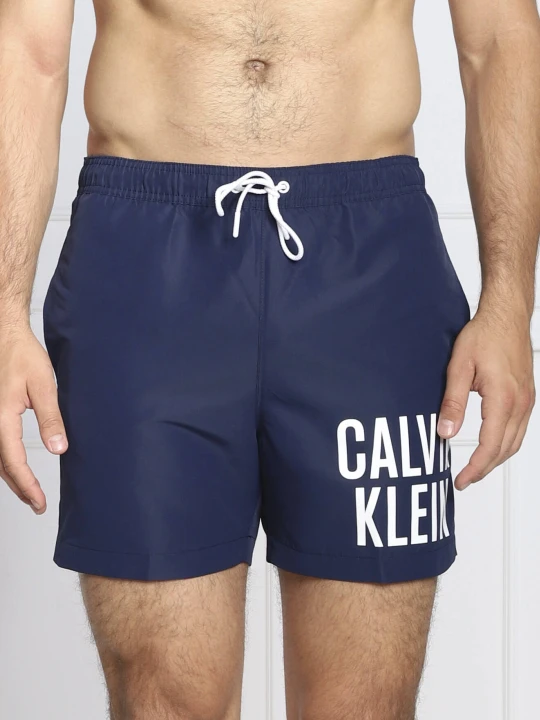 Zdjęcie produktu Calvin Klein Swimwear Szorty kąpielowe | Regular Fit granatowy
