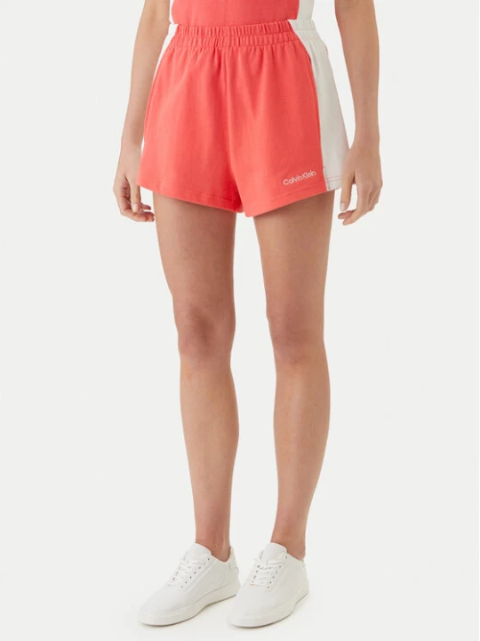 Zdjęcie produktu Calvin Klein Swimwear Szorty materiałowe LV00Q61153 Różowy Regular Fit
