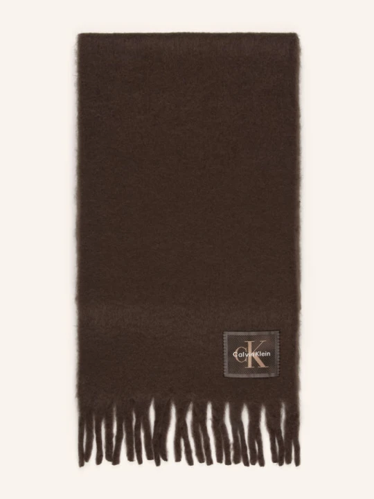 Zdjęcie produktu Calvin Klein Szal braun CIEMNOBRĄZOWY