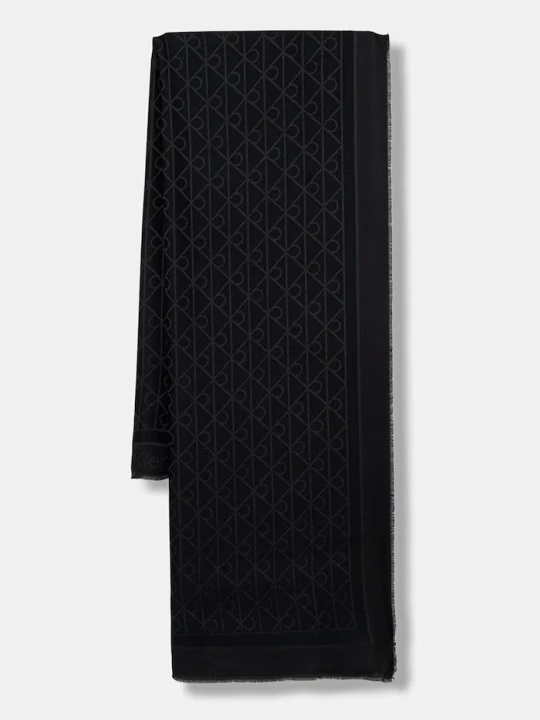 Zdjęcie produktu Calvin Klein szal damski z modalu czarny