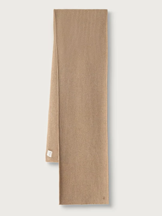 Zdjęcie produktu Calvin Klein szalik damski z wełną beżowy