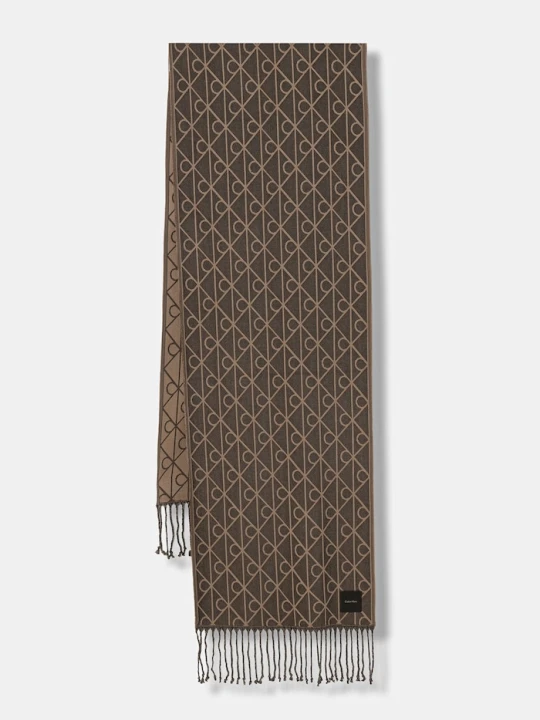 Zdjęcie produktu Calvin Klein szalik damski z wiskozy zielony