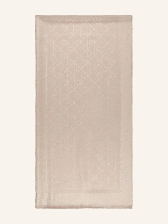 Zdjęcie produktu Calvin Klein Szalik Z Brokatową Przędzą beige