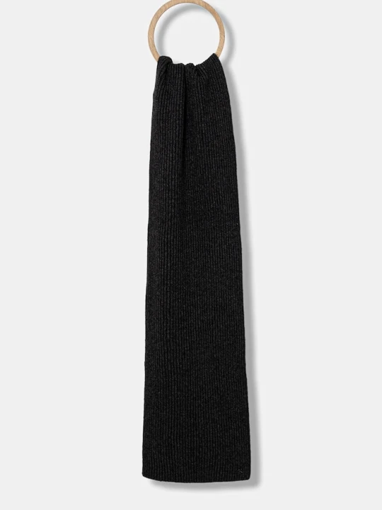 Zdjęcie produktu Calvin Klein szalik z wełną szary