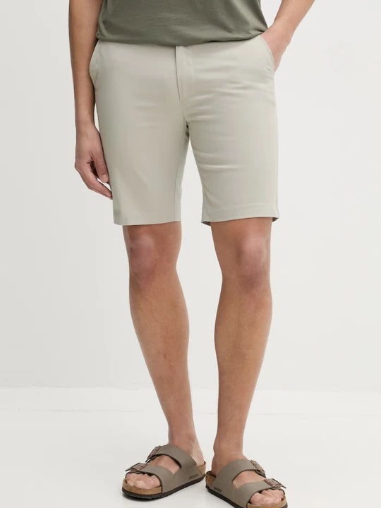 Zdjęcie produktu Calvin Klein szorty chino męskie z bawełną beżowy