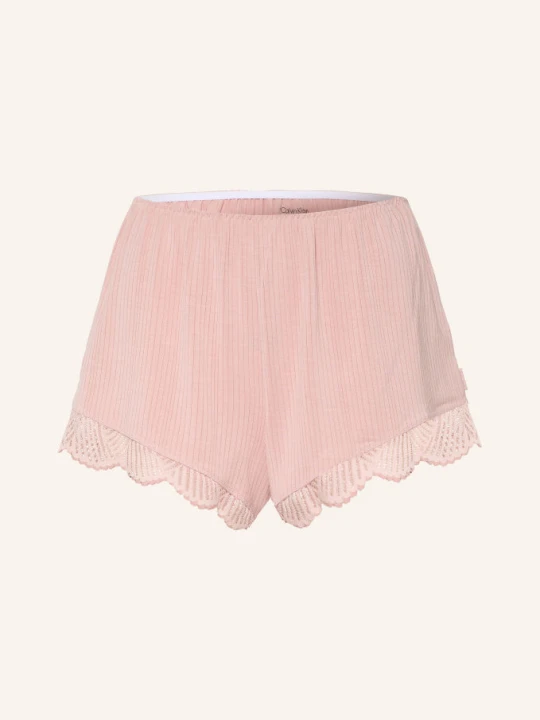 Zdjęcie produktu Calvin Klein Szorty Do Spania Z Koronką rosa BLADORÓŻOWY