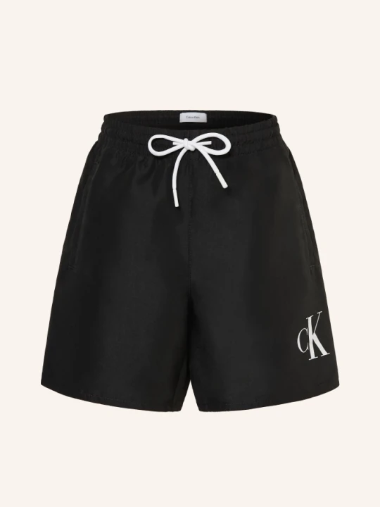 Zdjęcie produktu Calvin Klein Szorty Kąpielowe Ck Monogram blau CZARNY