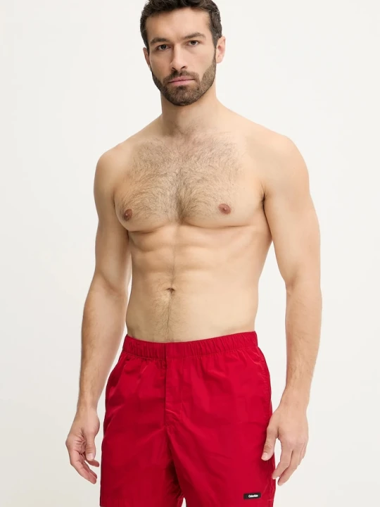 Zdjęcie produktu Calvin Klein szorty kąpielowe czerwony