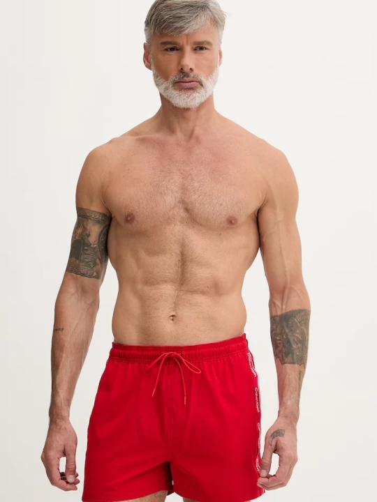 Zdjęcie produktu Calvin Klein szorty kąpielowe męskie czerwony