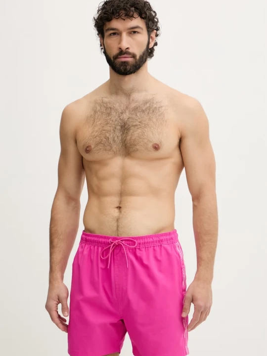 Zdjęcie produktu Calvin Klein szorty kąpielowe męskie różowy
