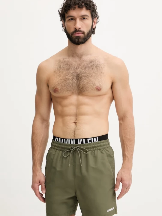 Zdjęcie produktu Calvin Klein szorty kąpielowe męskie zielony