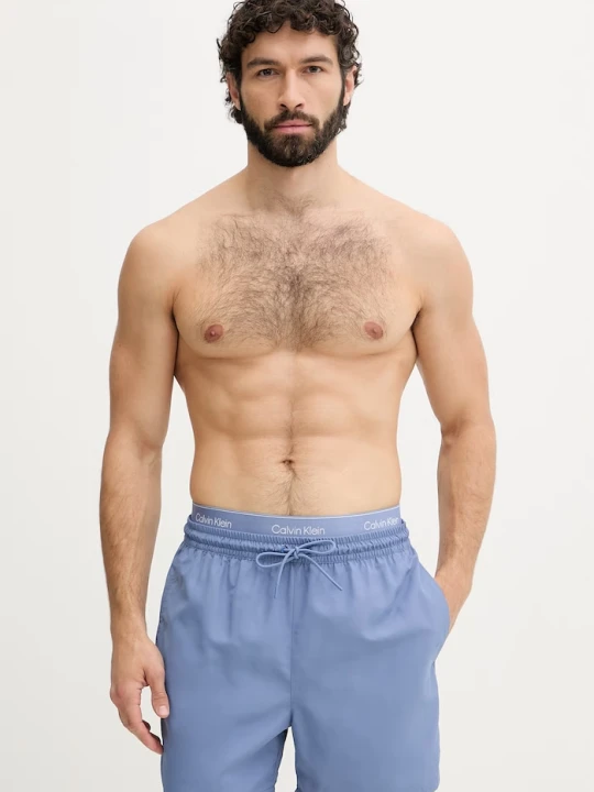 Zdjęcie produktu Calvin Klein szorty kąpielowe męskie niebieski
