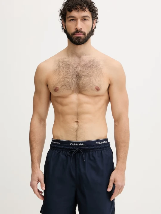 Zdjęcie produktu Calvin Klein szorty kąpielowe męskie granatowy