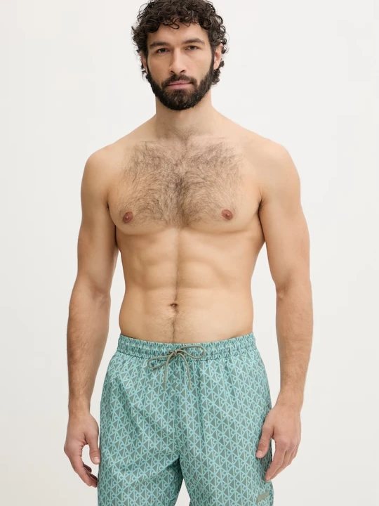 Zdjęcie produktu Calvin Klein szorty kąpielowe męskie zielony