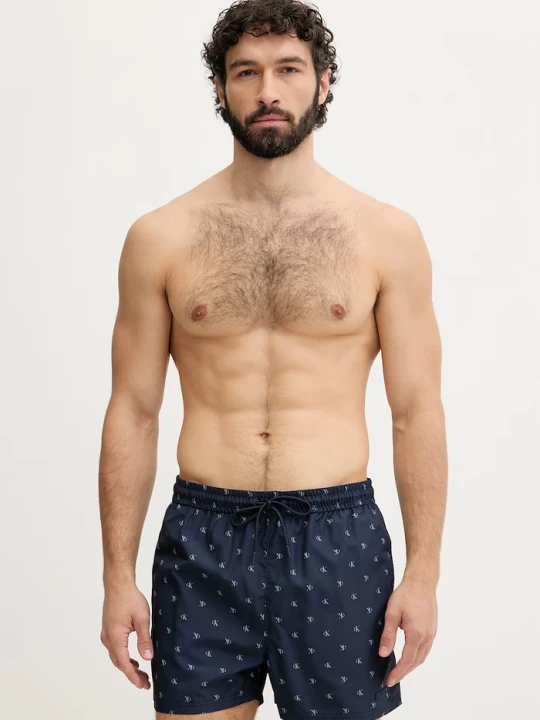 Zdjęcie produktu Calvin Klein szorty kąpielowe męskie granatowy
