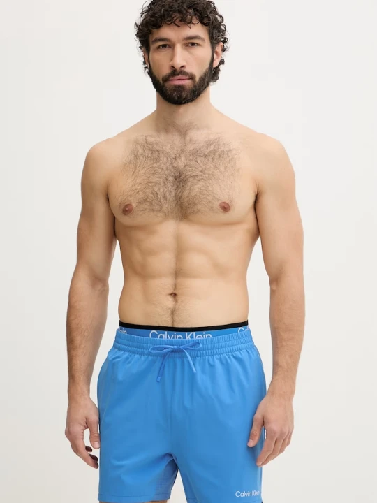 Zdjęcie produktu Calvin Klein szorty kąpielowe męskie niebieski