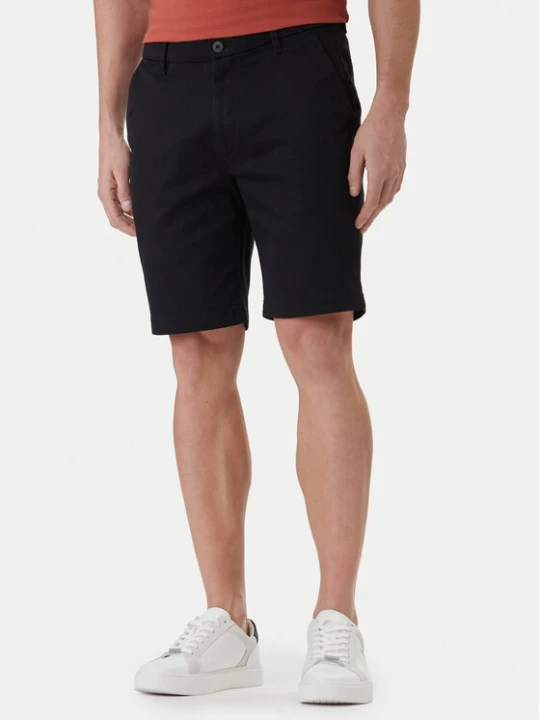 Zdjęcie produktu Calvin Klein Szorty materiałowe LV04LF601G Czarny Regular Fit