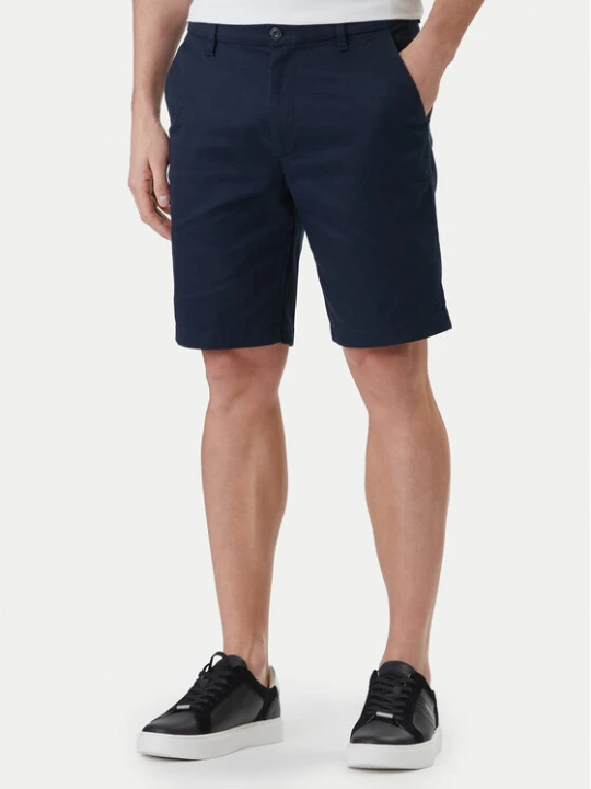 Zdjęcie produktu Calvin Klein Szorty materiałowe LV04LF601G Granatowy Regular Fit